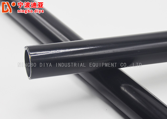 Weled Steel Lean Tube Cold Rolled With PE Coating ESD Black Color