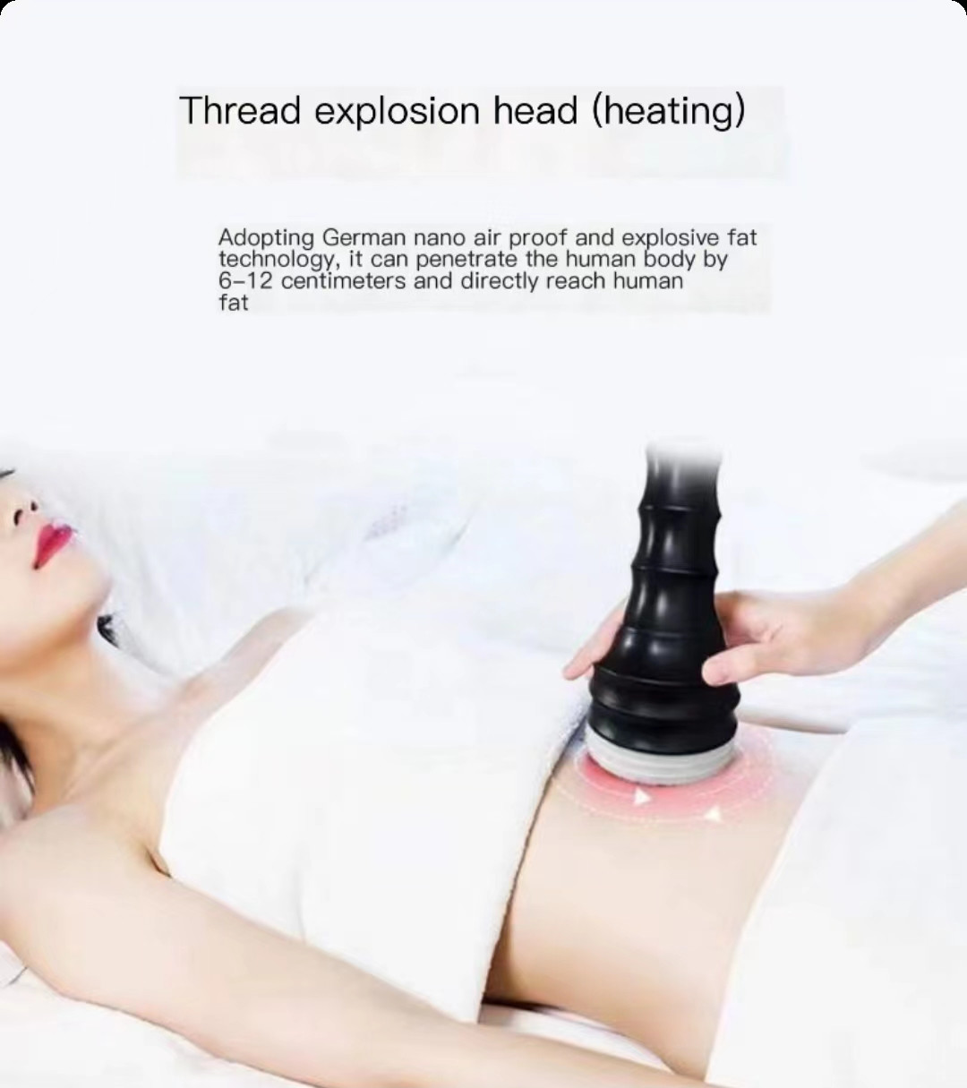 360 Rotation Vacuum Cavitation Machine Fat Burning RF Slimming Device