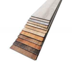 0.5mm Wear Layer SPC Wood Veneer LVT Flooring in Modern Design with Huge Color