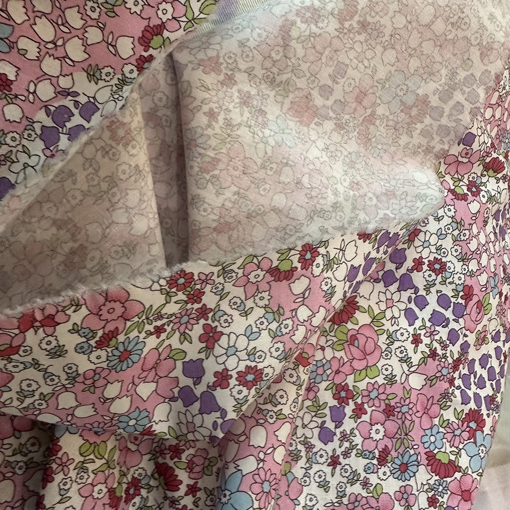 30S 32S 45S 3D Effect 100 Floral Digital Rayon Printed Viscose Rayon Fabric Woven Spun Rayon Challis Fabric