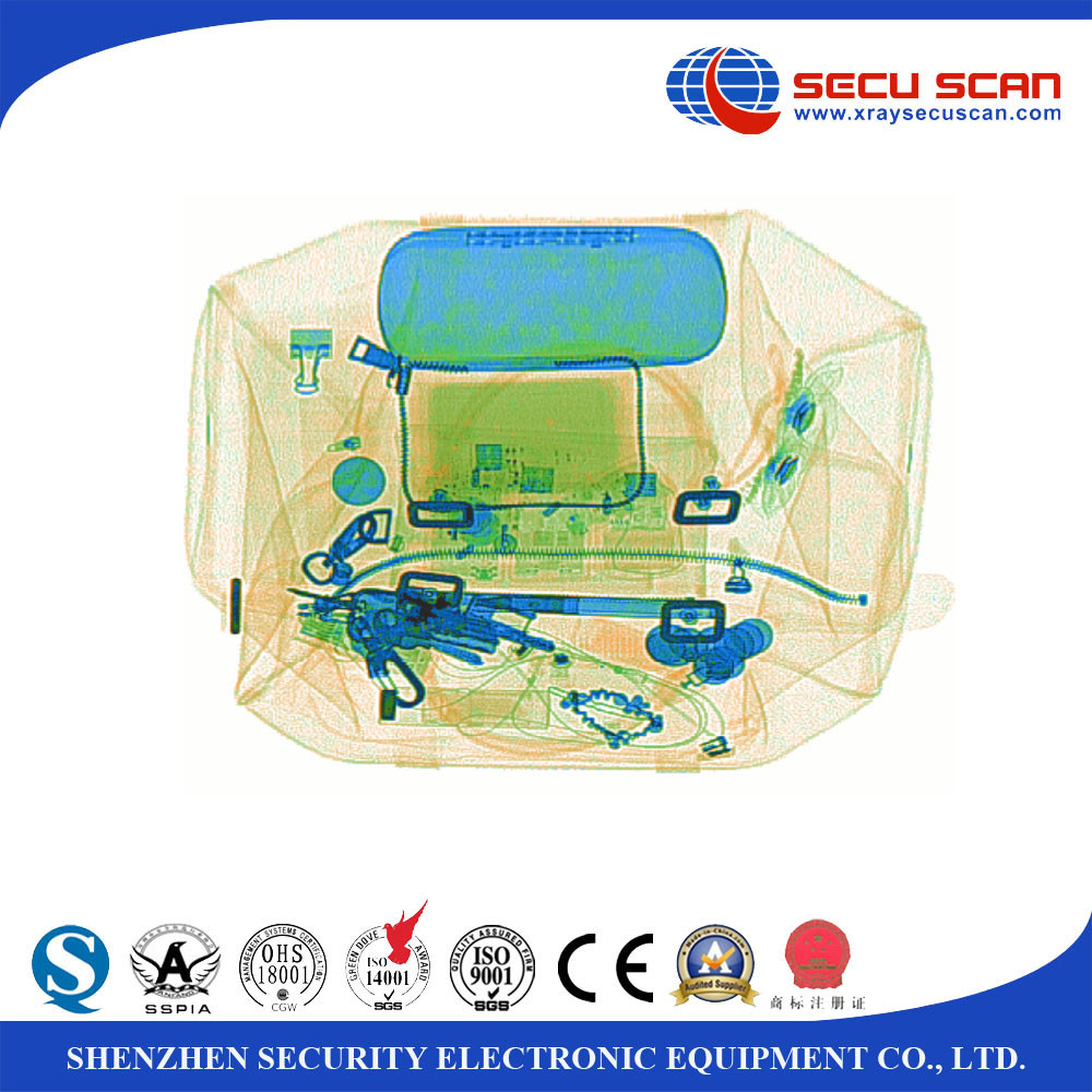 Turn Key Security Airport Baggage Scanner For Middle Size Baggage Inspection