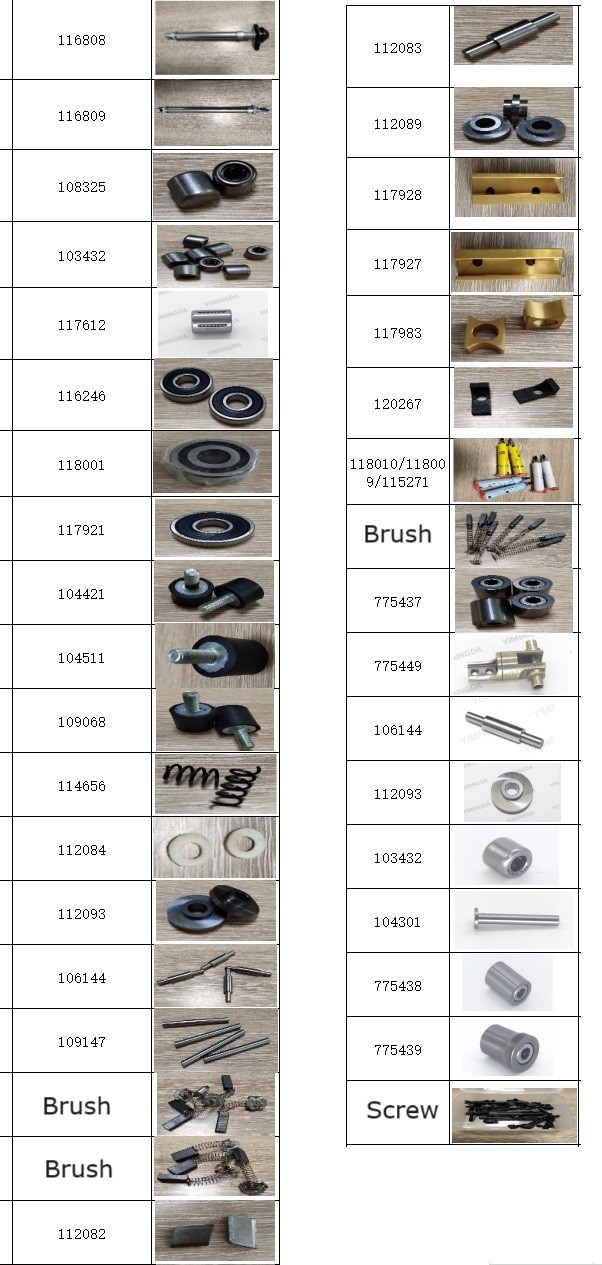 120266 Intermediary Blade Guide V Auto Cutter Spare Parts For Garment Cutting Machine