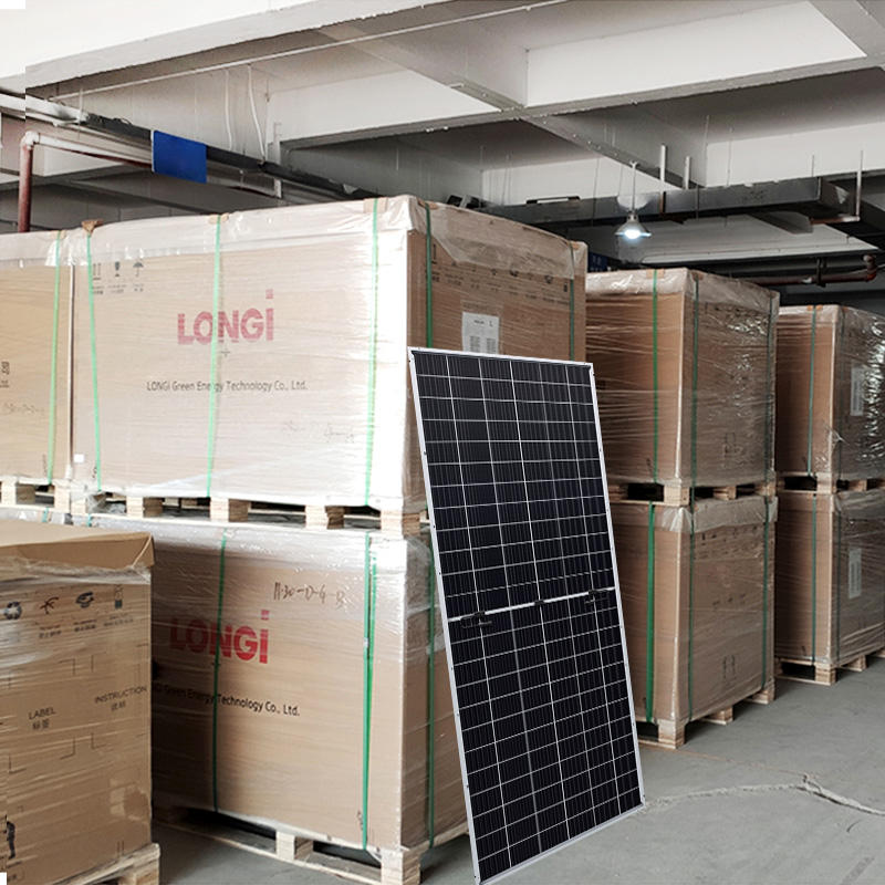 182mmx182mm Cell Size Longi Hi Mo 6 440w 445w 450W Mono Crystalline PV Solar Panels