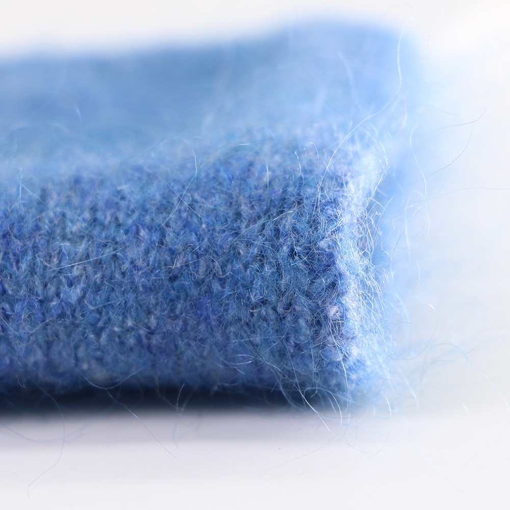 Delicate Smooth Mohair Wool Blend , Crochet Gloves Mohair Silk Wool