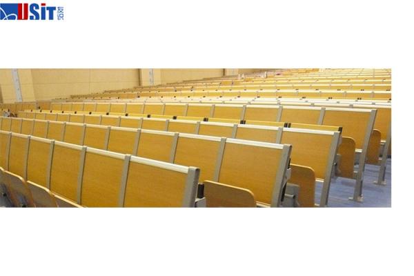 SGS Electrostatic Powder Coating College Student Chairs School Education