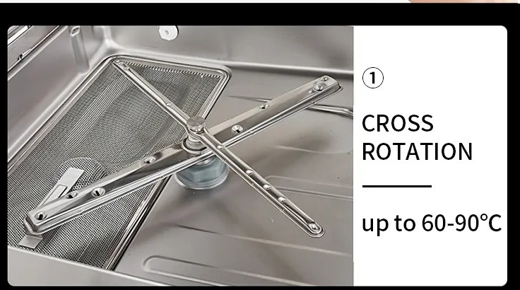 OEM Hood Type Dishwasher Freestanding Conveyor Restaurant Dishwashing Equipment