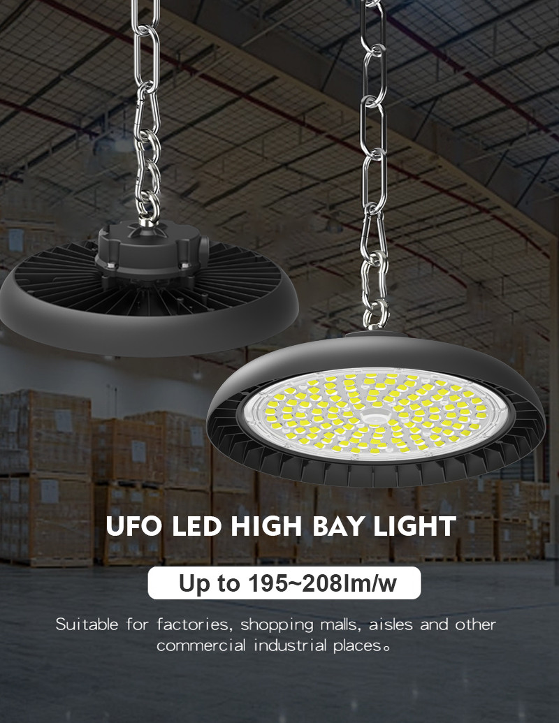 Workshop Led UFO High Bay Light Led High Bay Garage Lights 200w 150w 100w