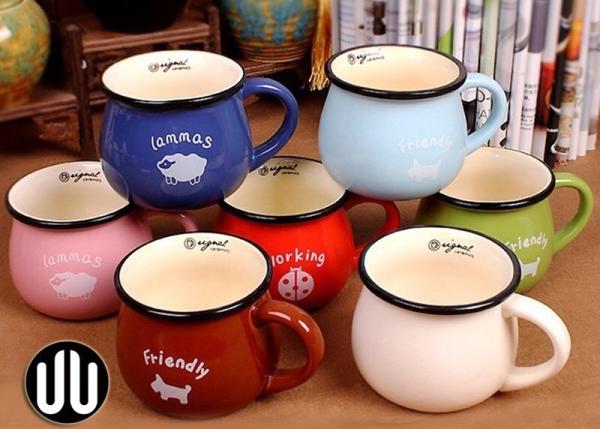 Quality Mouth Line 150ml 6x7cm Custom Ceramic Travel Mug for sale