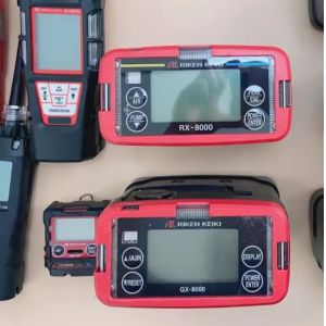 Riken Keiki RX-8700 High Accuracy Portable Gas Monitor HC/H2S/O2 Detector In