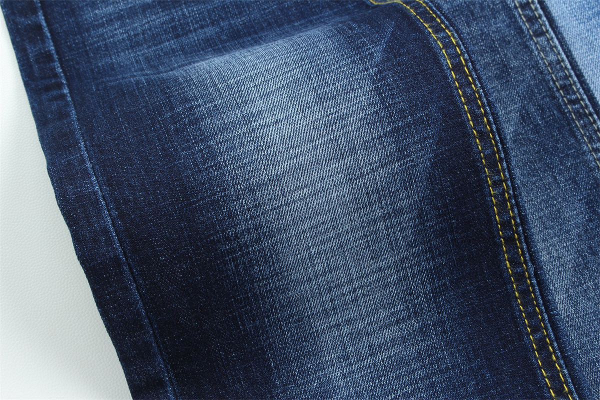 10.8 Once Supreme Quality Crosshatch Slub Stretch Denim Fabric For Men Jeans
