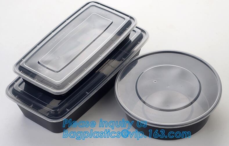 disposable cornstarch convenience takeaway plastic food bowl,BPA free bamboo fiber plastic food bowl with FDA, fast food