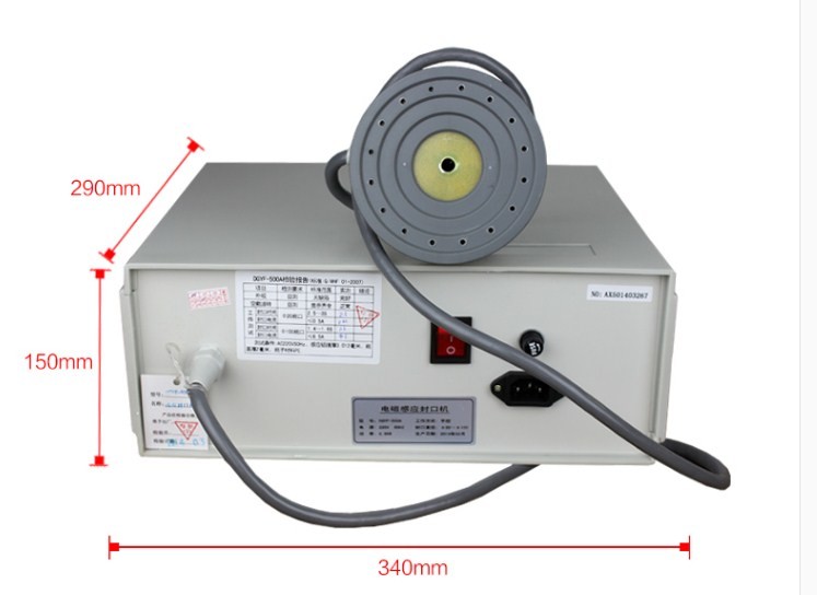 60mm 120mm Induction Sealing Machine , Portable Aluminium Foil Induction Sealer