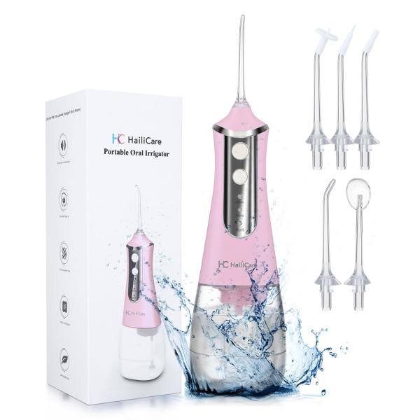 350ml Water Tank Portable Oral Irrigator IPX7 Waterproof Water Flosser Dental