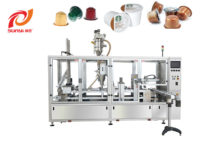 Single Serve 1250KGs SUNYI Coffee Pod Filling Machine