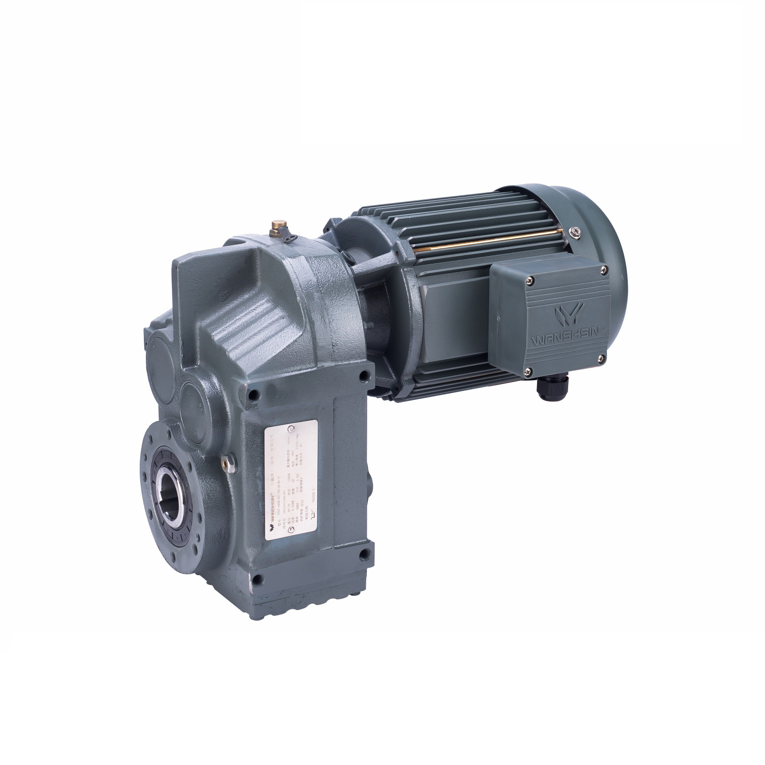 Involute Spur Worm F Series Speed Helical Bevel Gear Reducer For Driving Motion