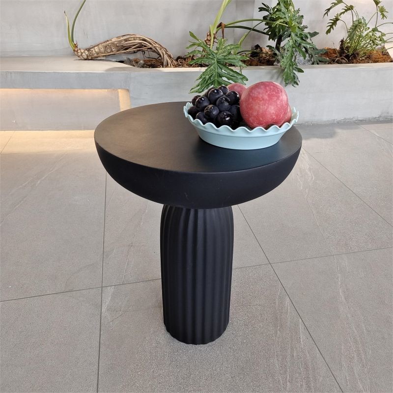 Outdoor GRC Concrete Table Sets Furniture Cold And Heat Resistant