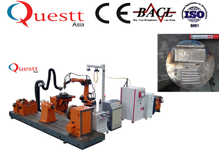 Water Cooling YAG Laser Cladding Machine Laser Quenching With Rotate Table