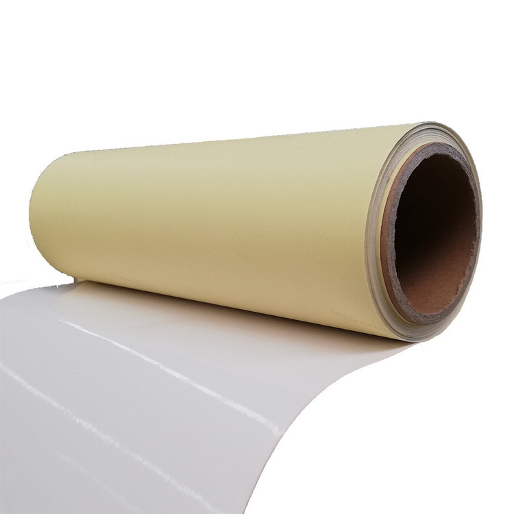 1080mm Width 80GSM Wood Free Paper 80G Yellow Silicon Paper Self Adhesive Labels