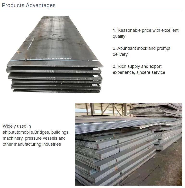 Zinc Plate Carbon Steel Sheet 100mm Laser Proof Q235B Z600 Z450