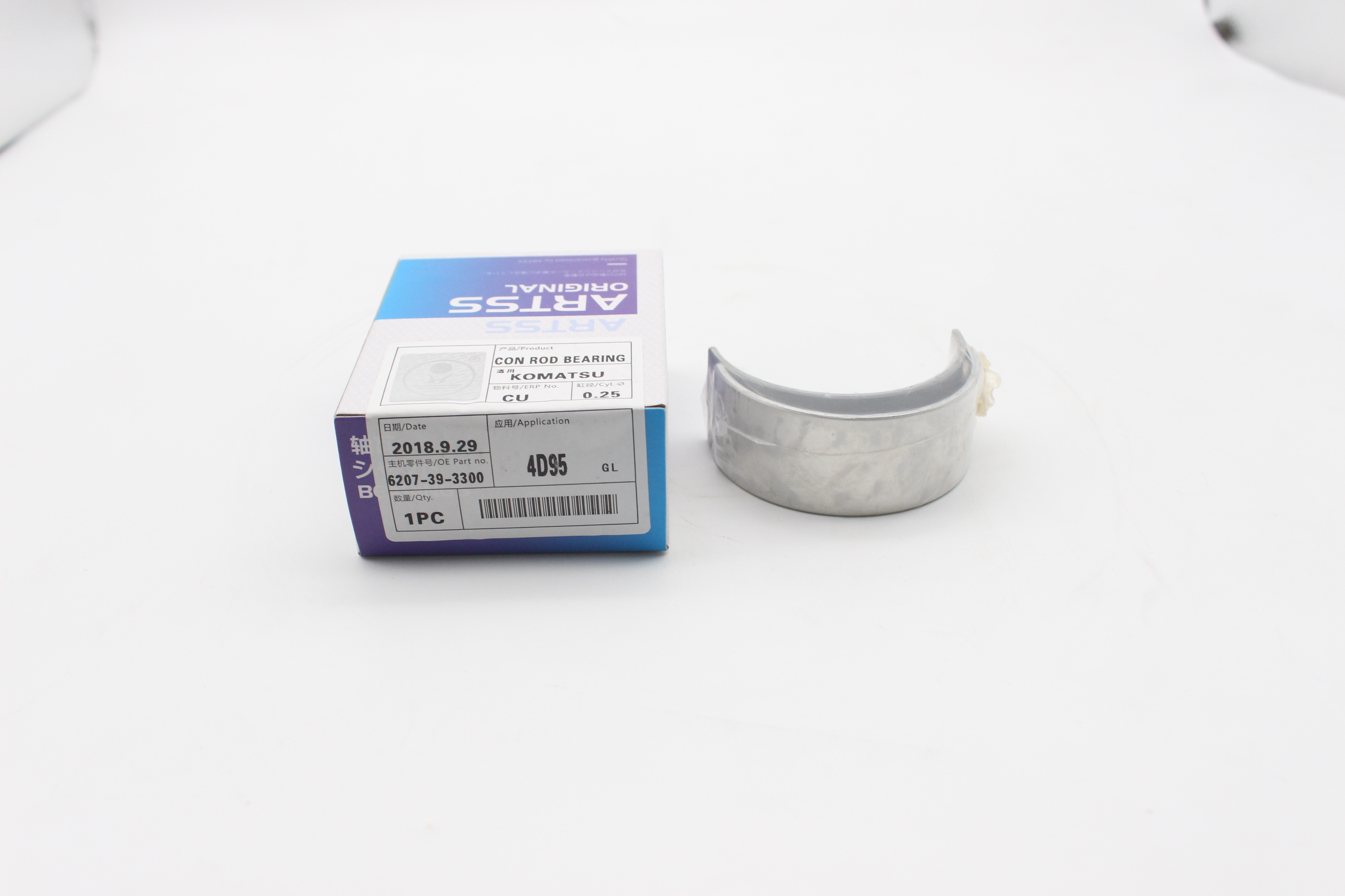 6207-31-3300 Diesel Engine Bearing 4D95 6D95 STD Main Con Rod Bearing For Komatsu Repair Kit