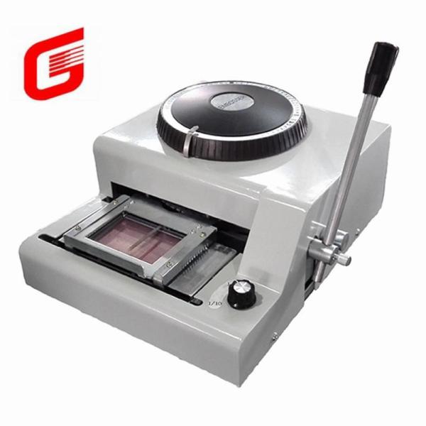 PVC Card Embosser Stamping Machine for Business Cards 68/72 Daisy Wheel SDK