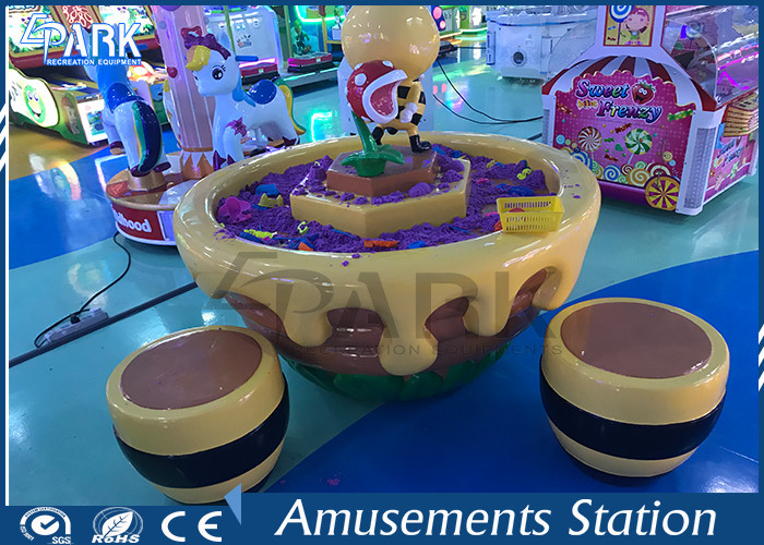 Honey Sand Pool Amusement Kids Game Machine Magic Art Table For Sale
