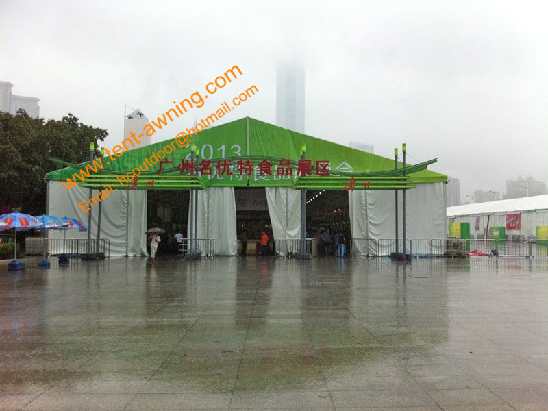 Temporary Exhibition Tent Aluminum Clear Span Large Trade Show Marquee 30x60m