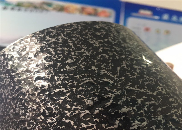 Electrostatic Custom Powder Coating Hammer Finish Spray Black High Gloos