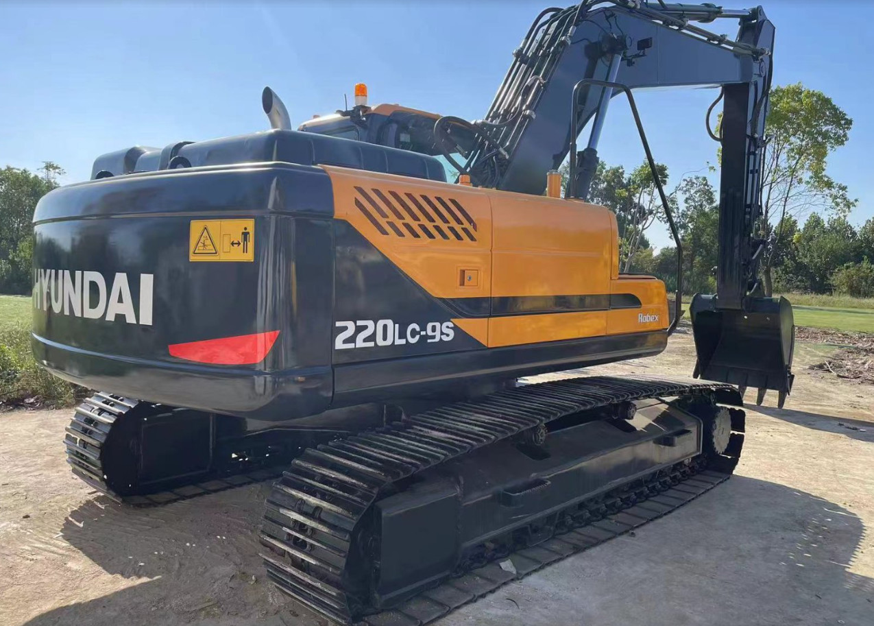 2023 Year Hyundai 220 Used Hrdraulic Crawler Excavator Large Equipment Machine Digger