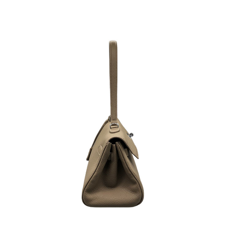 Genuine Leather Trendy Handbags Women Leather Satchels Shoulder Bags