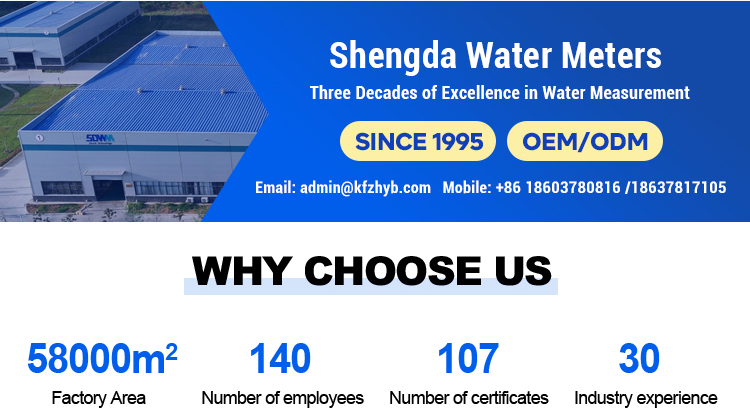 NB Mechanical Inline Hose Water Flow Meter with Iot