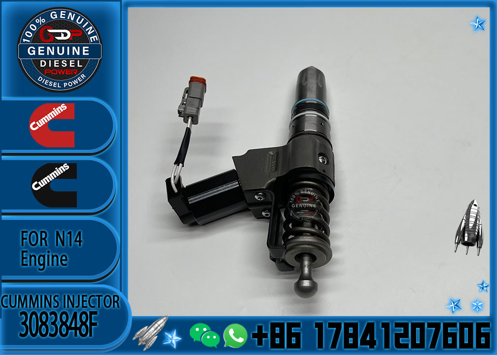 Brand New Diesel Common Rail Diesel Fuel Injector 3411759 3083848F For Cummins QSN14 N14