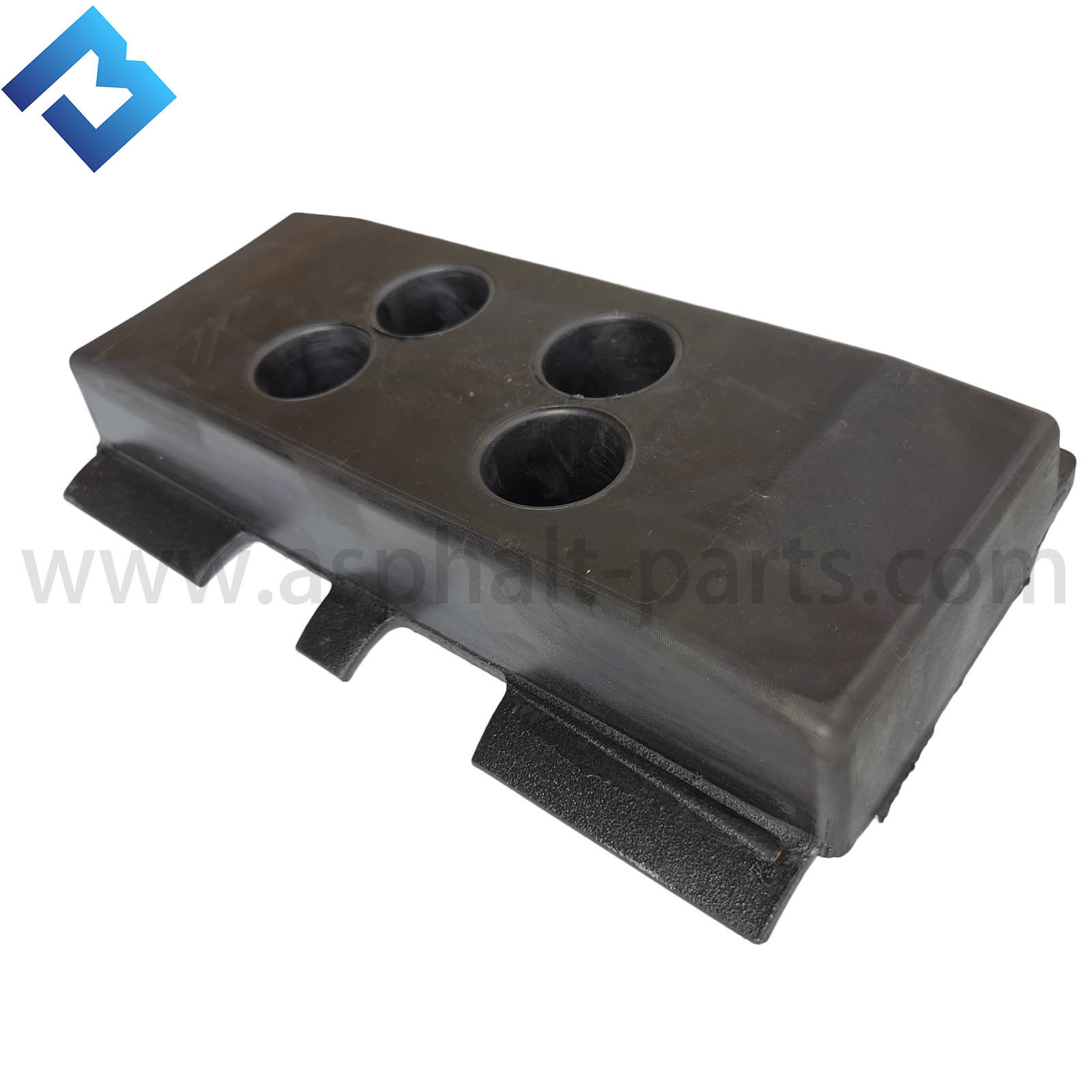 HA60C One Unit Rubber Track Pads Sumitomo Asphalt Paver Parts