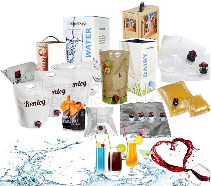 multi-purpose carrying case,wine bag,liquid packing with vitop spout,5L/10L/20L packaging wine bag bib in box wine dispe