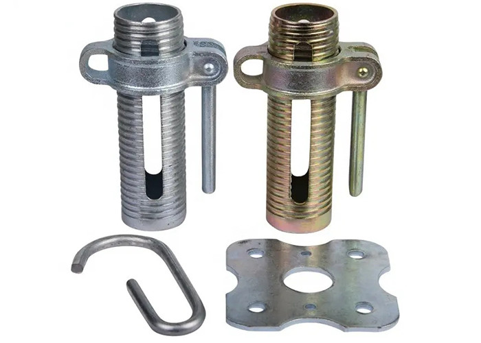 Galvanized Sliver Adjustable Shoring Prop Sleeve For Scaffolding