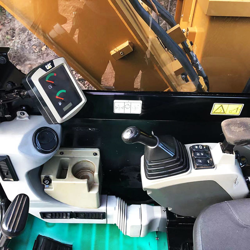 Used Caterpillar 307E2 hydraulic Excavator 42kw Rated Power 0.3m³ Bucket Capacity