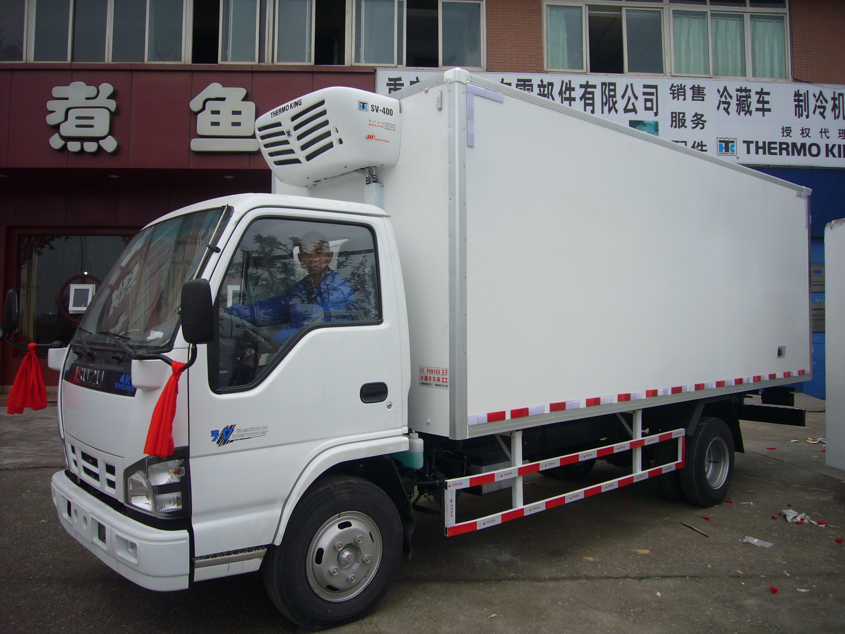 3 Phase 206CC Small Van Refrigeration Units Van Chiller Unit Oil Free Compressor