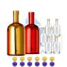 Buy cheap Customized Clear 500ml/750ml Transparency Frosted Glass Bottle for Whiskey Vodka from wholesalers