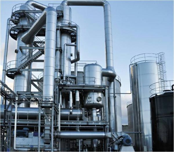 Falling Film Wastewater MVR Evaporator System For Crystallization Chemical