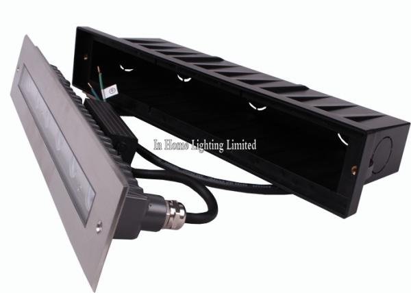 12V Outdoor Linear LED Underground Light , Recessed LED Stair Step Light