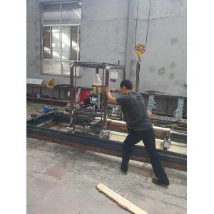 China Portable Gasoline Chainsaw Mill Machine Manual Wood Chain Sawmill on sale