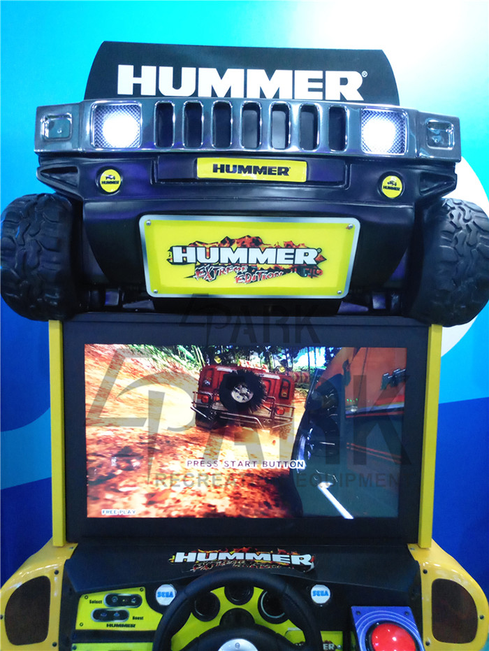 Hd Screen Hummer Auto Arcade Driving Simulator L1000*W1575*H2100
