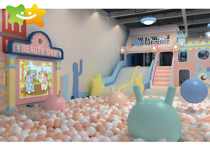 Shopping Mall ball pool Climb Soft Playground Kids Games Indoor Play Area
