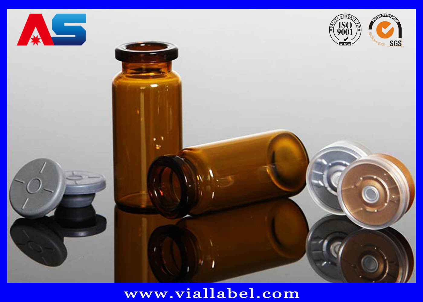 Small Custom Holographic Stickers Label Void Seal For Test Enanthate CorticoPeptide Drug Box Security