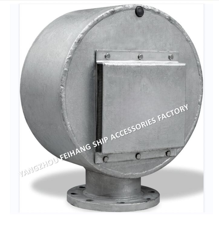 BALLAST COMPARTMENT BREATHABLE CAP-PIPE FROM TYPE AIR VENT HEAD FH-5K-350A BODY CARBON STEEL PROCESS WELDING