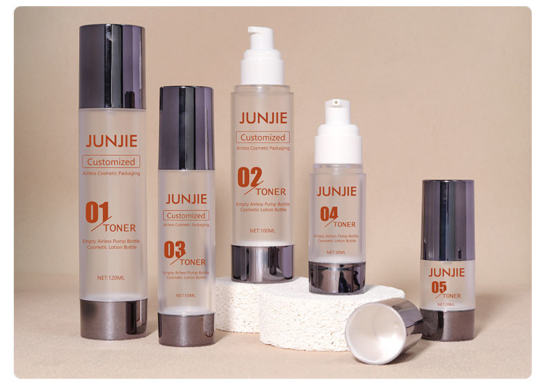 1oz 30ml Airless Mist Spray Bottles Mini Travel Size Free Plsctic Vacuum Transparent Bottles For Perfume Facial Toner