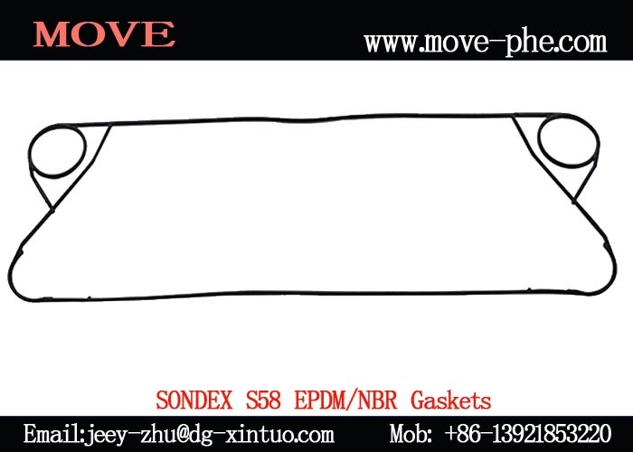 Head Gaskets,Flow Gaskets,End Gaskets Sondex replacement,NBR/EPDM heat exchanger gaskets