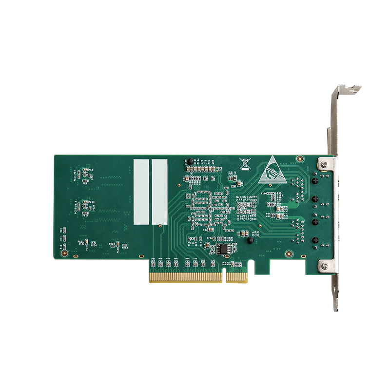 10G/5G/1G 2 Port RJ45 lan Card multiple network speeds sever lan Card Quality of Service (QOS) support Runs up to 10Gbps