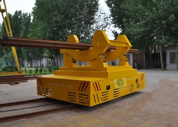 30t battery powered ladle transfer trolley for hot metal handling in steel plant