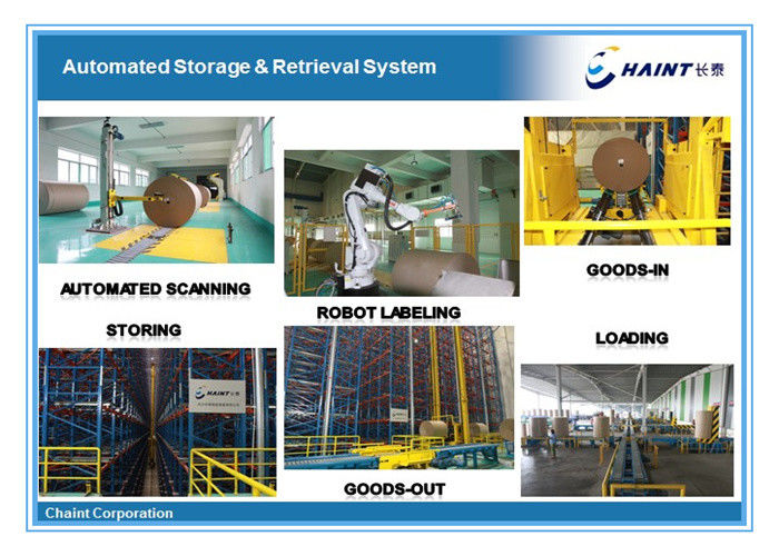 Warehouse Automatic Storage Retrieval System Advanced Control ISO 9001 Certification